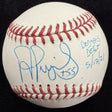 Albert Pujols Dodgers Debut Signed Baseball Beckett Witness Holo