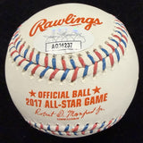 Robinson Cano 2017 ASG MVP Signed 17 All Star Game Logo Baseball JSA