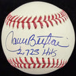 Carlos Beltran 2,725 Hits Signed Baseball Beckett Witness Holo