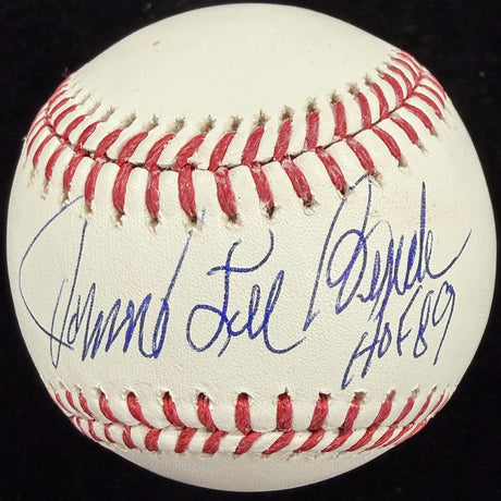 Johnny Lee Bench HOF 89 Signed Full Name Baseball Fanatics Hologram