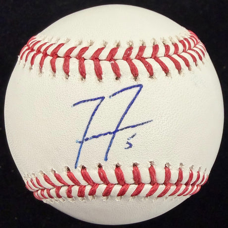 Freddie Freeman Signed Baseball MLB Holo