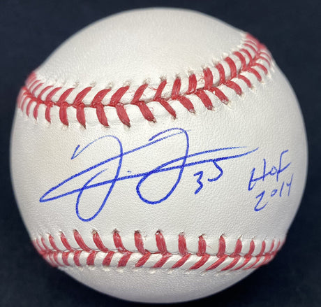 Frank Thomas HOF 2014 Signed Baseball JSA Witness
