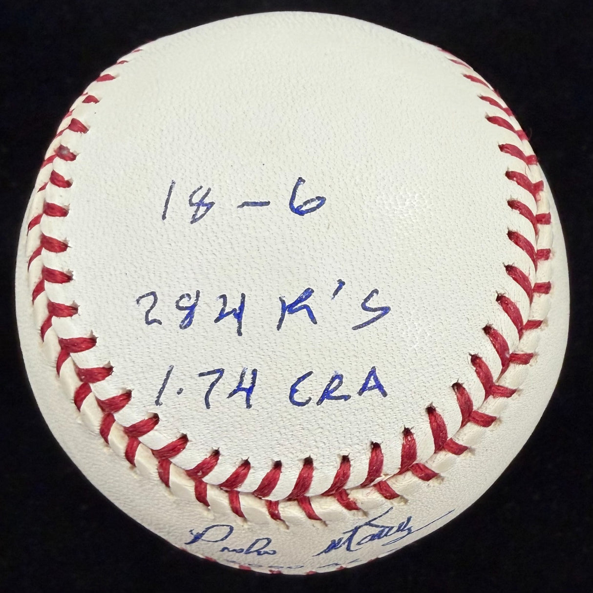 Pedro Martinez 97, 99, 00 Cy Young Signed Stat Baseball Set Beckett Witness Holo