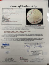 Babe Ruth Lou Gehrig 1933 New York Yankees Team Signed Baseball PSA JSA Beckett