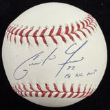 Christian Yelich 18 NL MVP Signed Baseball Steiner Sports Hologram