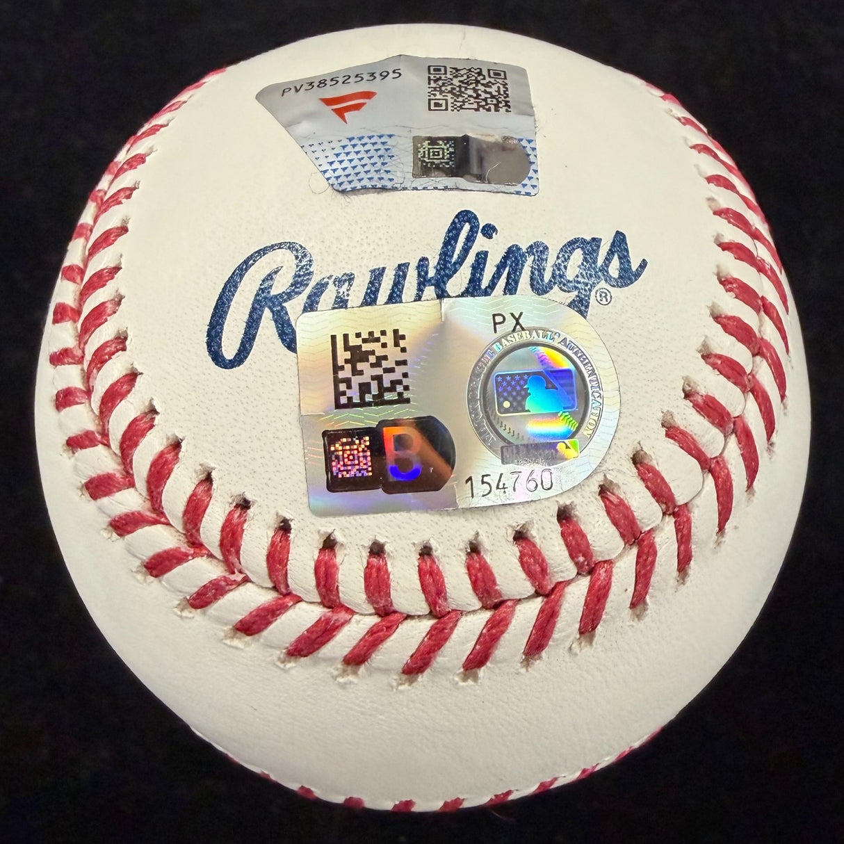 Johnny Bench HOF 89 Signed Hall of Fame Logo Baseball MLB Holo Fanatics Holo