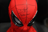 Tom Holland "Spider-Man" Signed Marvel Legends Spider-Man Mask Helmet SWAU Holo