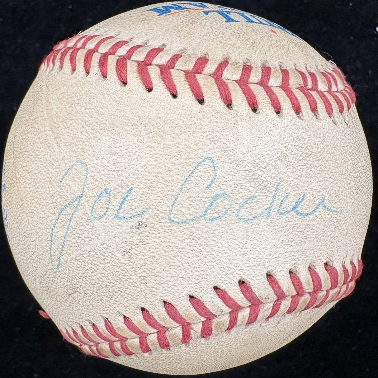 Joe Cocker Signed Baseball JSA