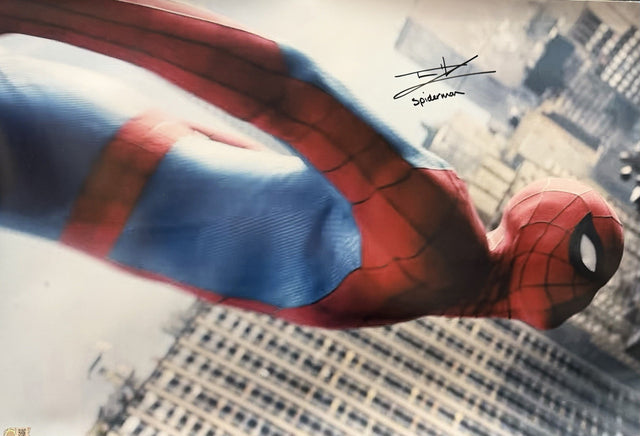 Tom Holland Spider-Man Brand New Day Signed 20x30 Photo SWAU Hologram