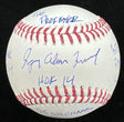 Gregory Alan Greg Maddux HOF Full Name Signed Stat Baseball JSA LOA