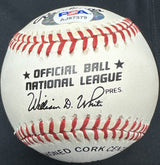 Steve Garvey Full Name Signed Baseball PSA Holo Only 