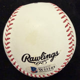 Albert Pujols 05, 08, 09 NL MVP Signed MVP Logo Baseball Beckett Witness