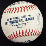 Freddie Freeman Period Auto Signed International League MiLB JSA
