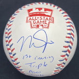 Mike Trout 2012-2015 All Star Game Cycle Set Signed Baseball Logo MLB Holo