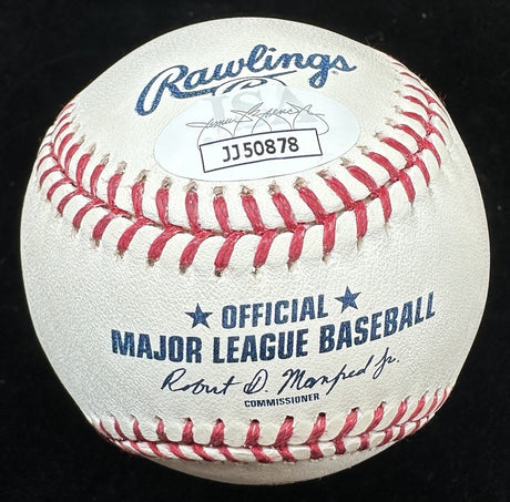 Paul Molitor Draft Pick MLB Debut Signed Brewers 50th Logo Baseball JSA