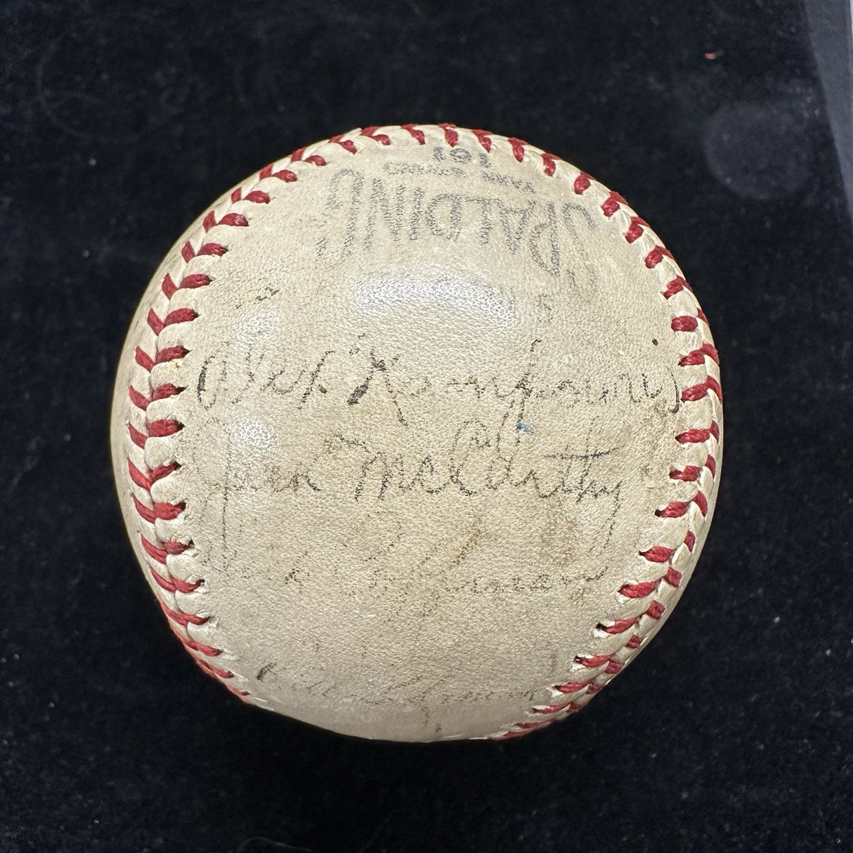 Babe Ruth 1939 New York Giants Signed Baseball PSA/DNA JSA Beckett LOA