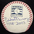 Eddie Murray HOF 2003 Signed Hall Of Fame Logo Baseball Beckett Witness Holo
