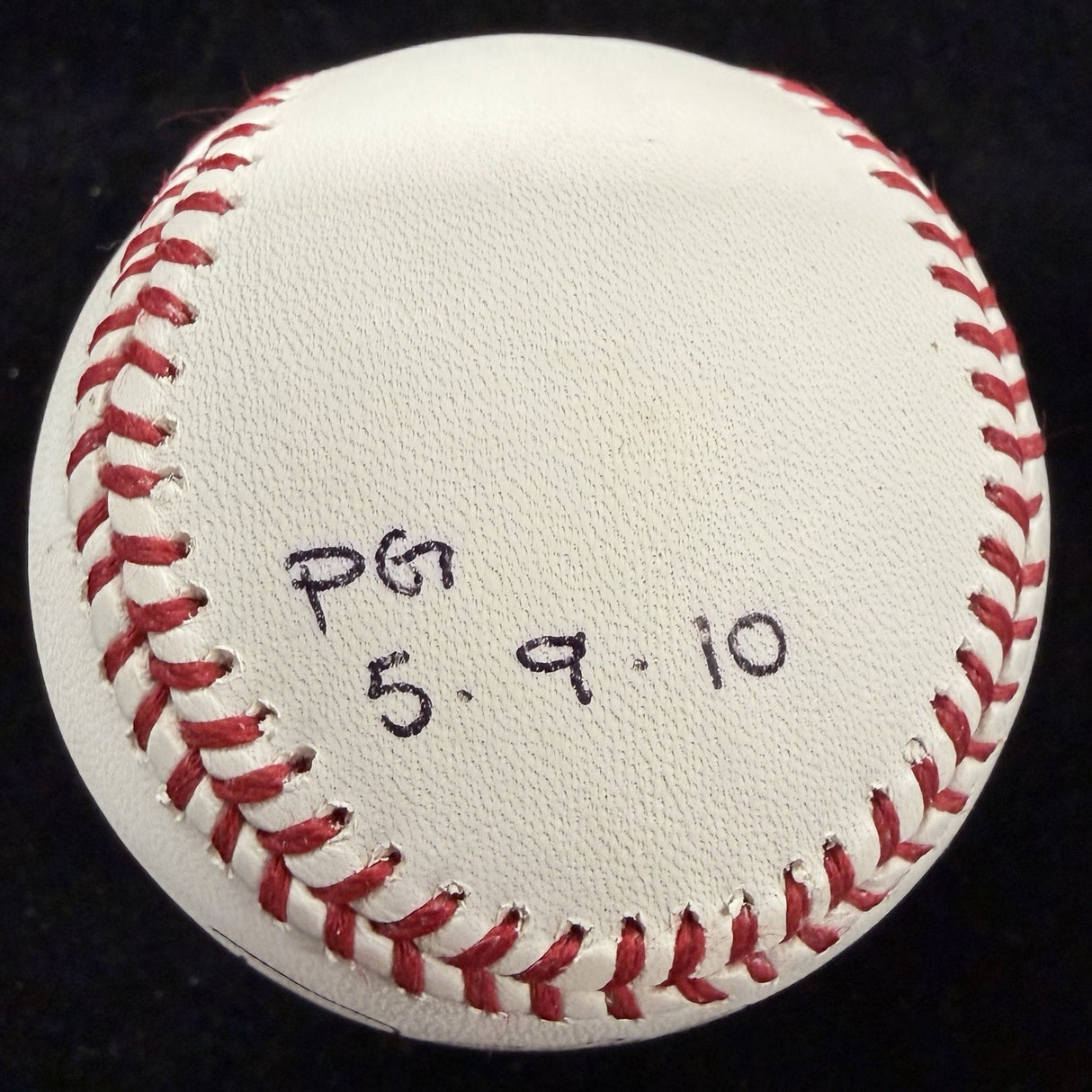 Dallas Braden PG 5-9-10 Signed Baseball JSA