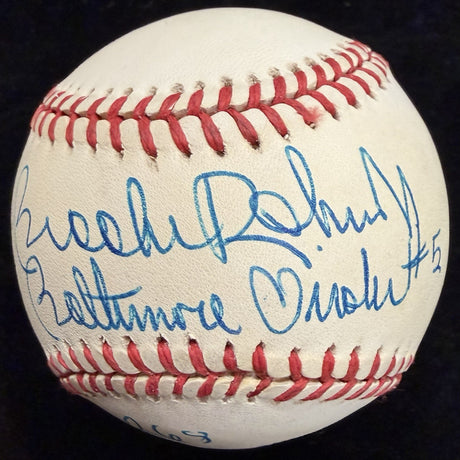 Brooks Robinson Baltimore Orioles #5 HOF Home Runs Signed Baseball JSA