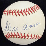 Hank Aaron Signed Baseball JSA LOA