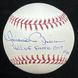 Mariano Rivera Hall Of Fame 2019 Signed Baseball Steiner Sports LE 22/142 