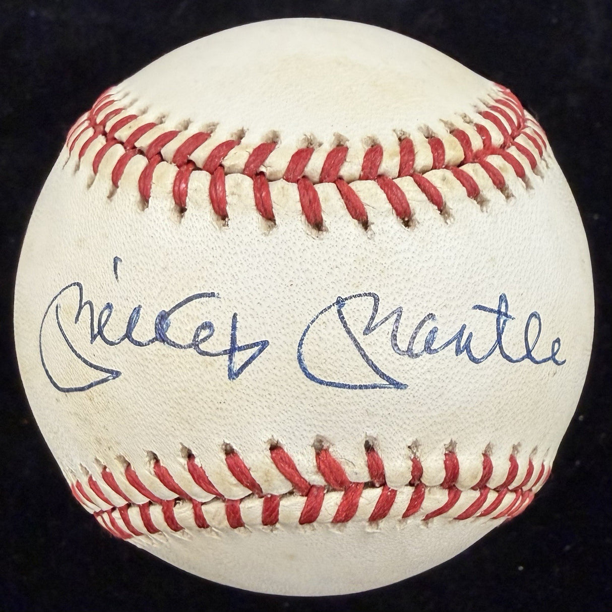 Mickey Mantle Signed Baseball JSA LOA