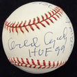 Orlando Cepeda HOF 99 Signed RJ Stat Baseball HMG Holo