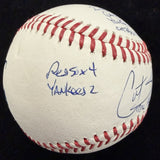 Curt Schilling The Bloody Sock Game Signed Stat Baseball JSA LOA