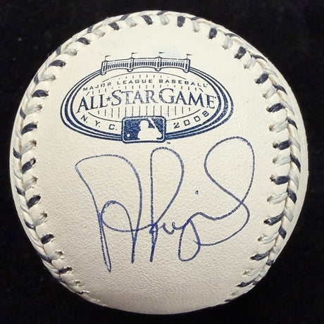 Albert Pujols Signed 2008 All Star Game Logo Baseball Beckett Witness Holo Only