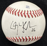 Clayton Kershaw Signed Minor League Signature Midwest League Baseball JSA