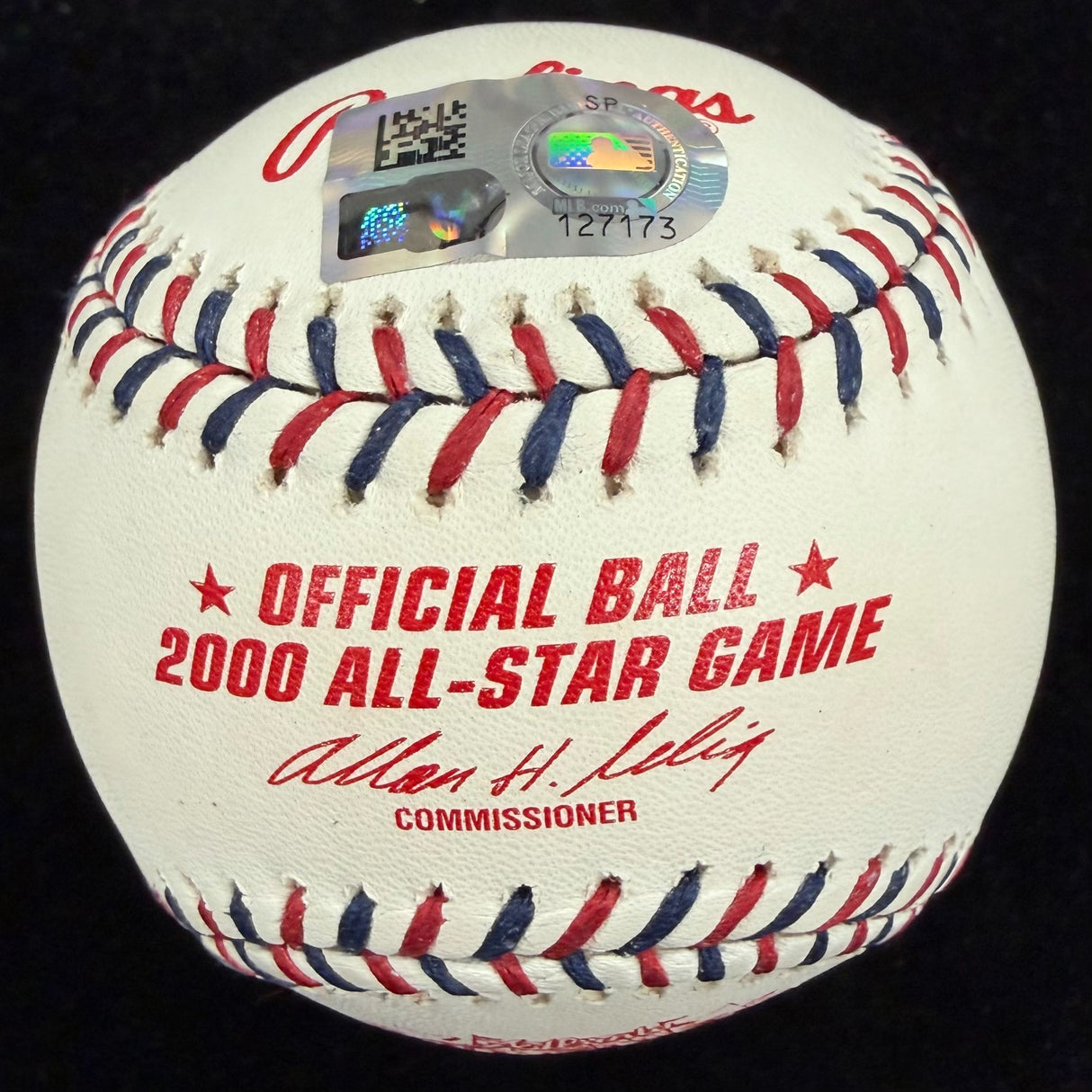 Derek Jeter 00 ASG MVP Signed 2000 All Star Game Logo Baseball MLB Holo