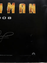 Robert Downey Jr. Signed 30x40 Iron Man British Quad Poster SWAU Holo