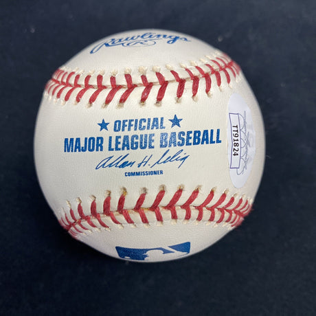 Buck O’Neil 1st AF AM Coach Signed Baseball JSA