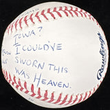 Dwier Brown John Kinsella Field of Dreams Signed Baseball JSA