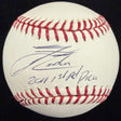 Francisco Lindor 2011 1st Rd Pick Signed Baseball JSA