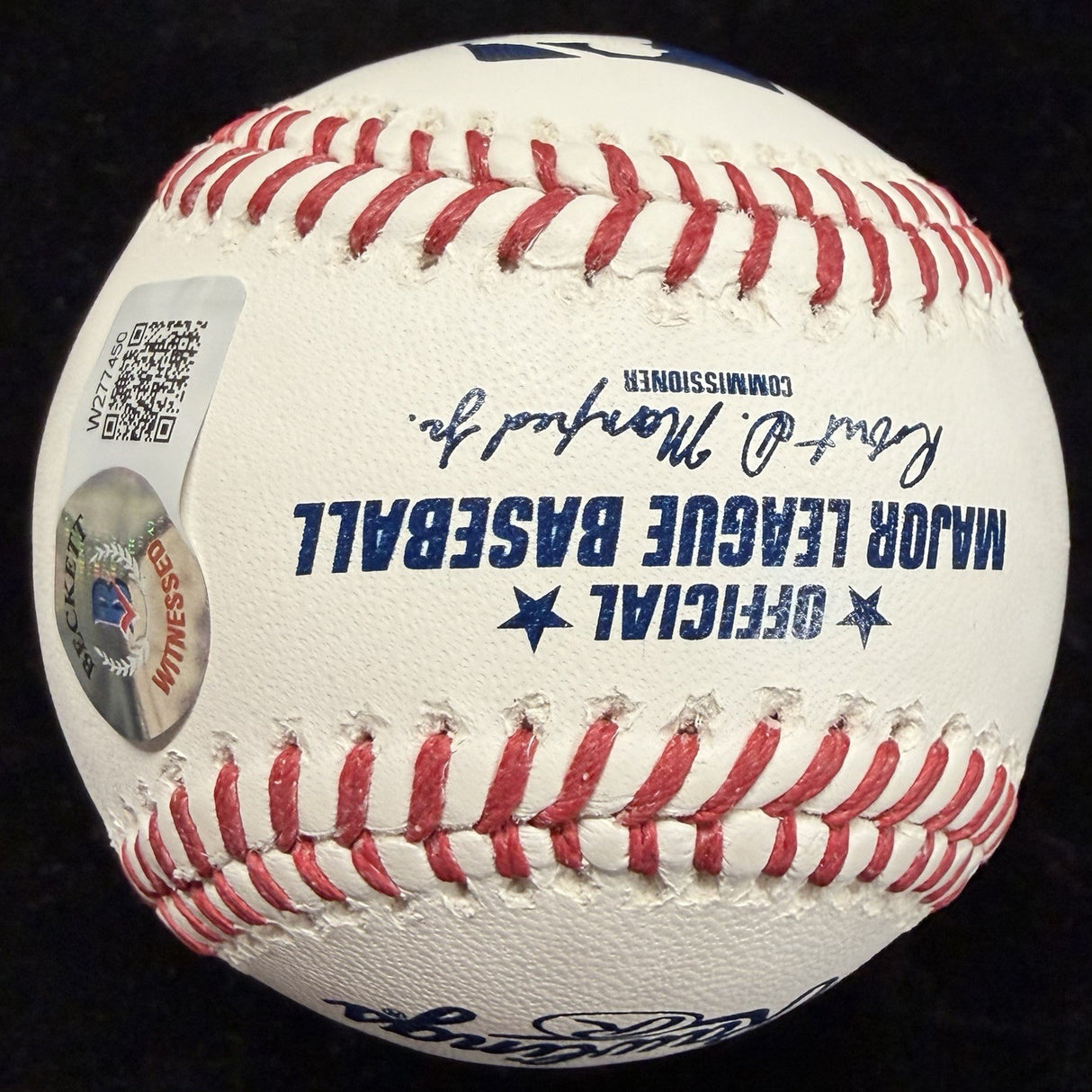 Pedro Martinez HOF 15 Signed Baseball Beckett