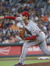 Shohei Ohtani Signed Game Model ASICS Glove MLB Holo Fanatics Baseball Angels