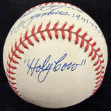 Phil Rizzuto NY Yankees 1941-1956 Holy Cow Signed Baseball JSA