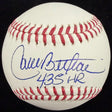 Carlos Beltran 435 HR Signed Baseball Beckett Witness Holo