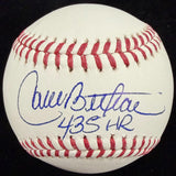 Carlos Beltran 435 HR Signed Baseball Beckett Witness Holo