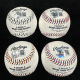 Sammy Sosa Rangers Cubs White Sox Orioles Signed Team Logo Baseball Set Beckett