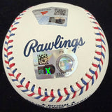 Anthony Rizzo 2016 WS Champs Signed Cubs Team Stitch Logo MLB Holo Fanatics