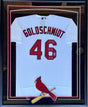 Paul Goldschmidt 22 NL MVP Signed Stat Cardinals Jersey Framed Fanatics MLB Holo