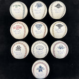 Ichiro Suzuki 2001-2010 Signed All Star Game Baseball Set Ichiro Hologram