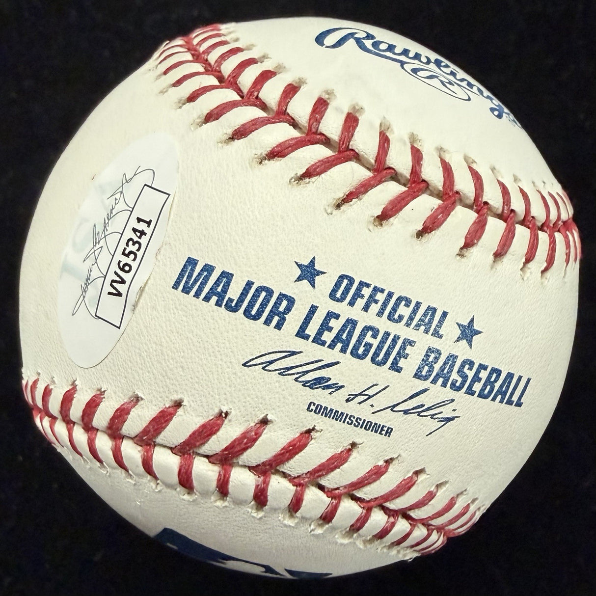 Lou Whitaker Signed Baseball JSA