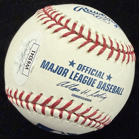 Lou Whitaker Signed Baseball JSA