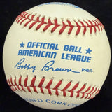Mickey Mantle 1956 52 HRs No. 7 Signed Baseball PSA/DNA LOA