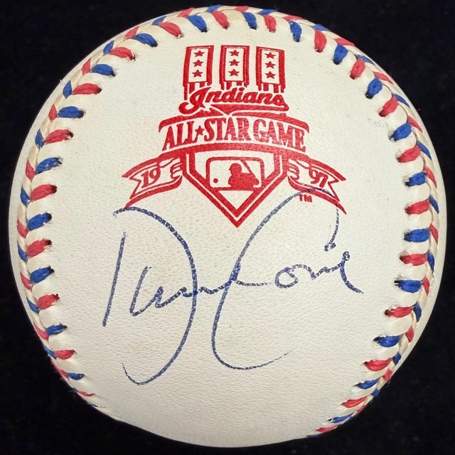 David Cone Signed 1997 All Star Game Logo Baseball JSA