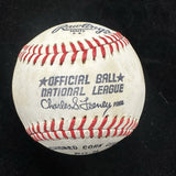 Walt Alston Single Signed ONL Feeney Baseball PSA/DNA LOA