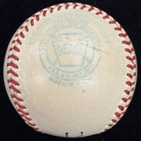 Babe Ruth Single Signed OAL Harridge Baseball JSA LOA PSA Graded 8 Signature